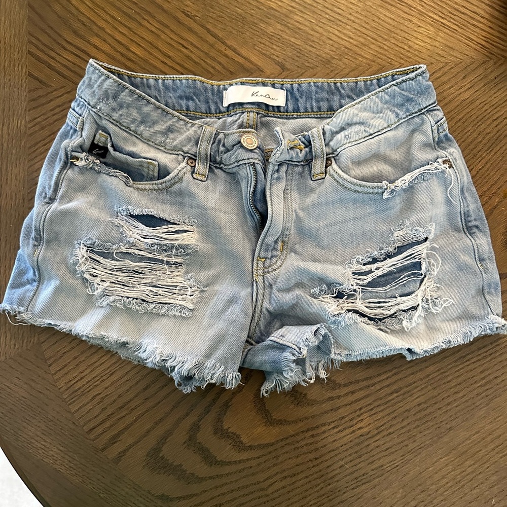 Kancan denim shorts